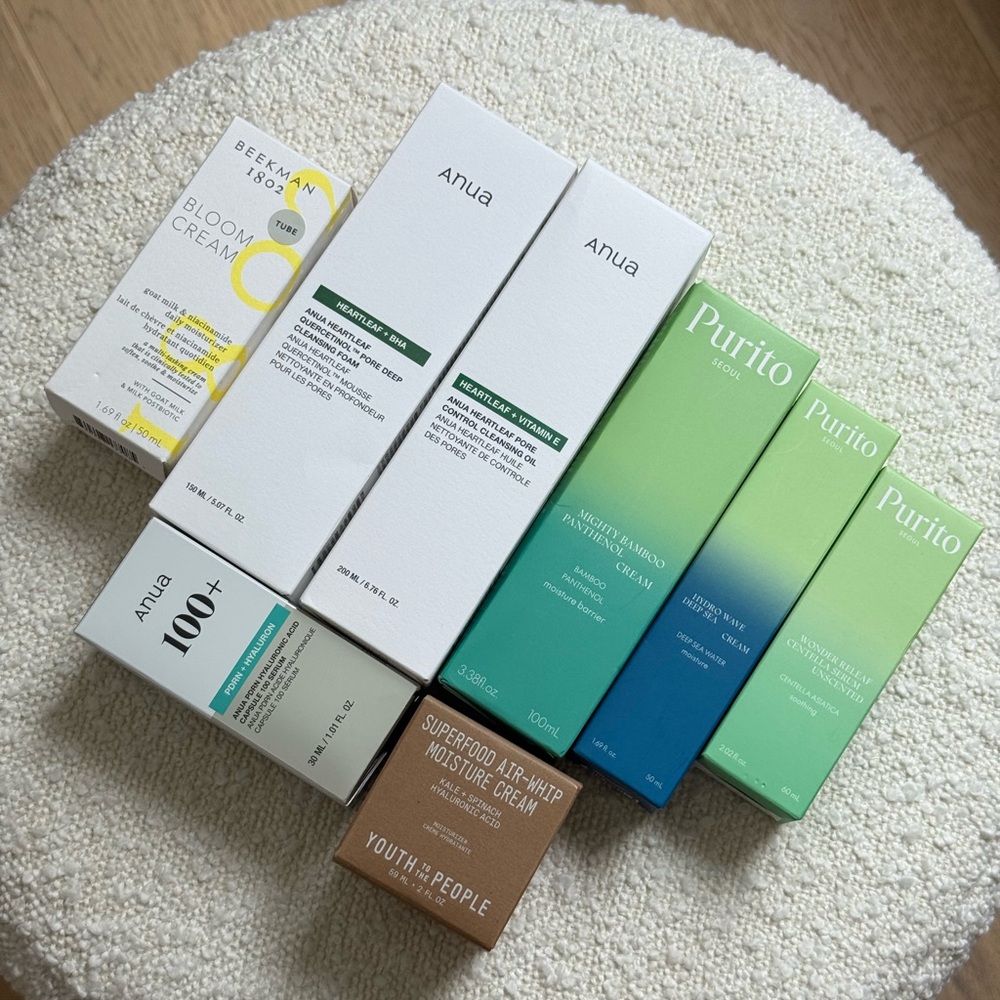 Skincare Set - White and Green
